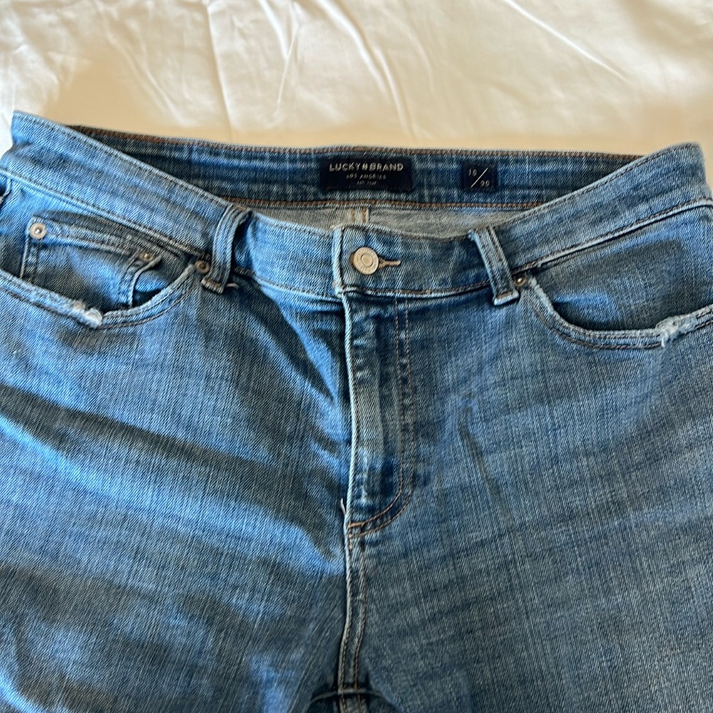 Lucky Brand jeans hardly size 10